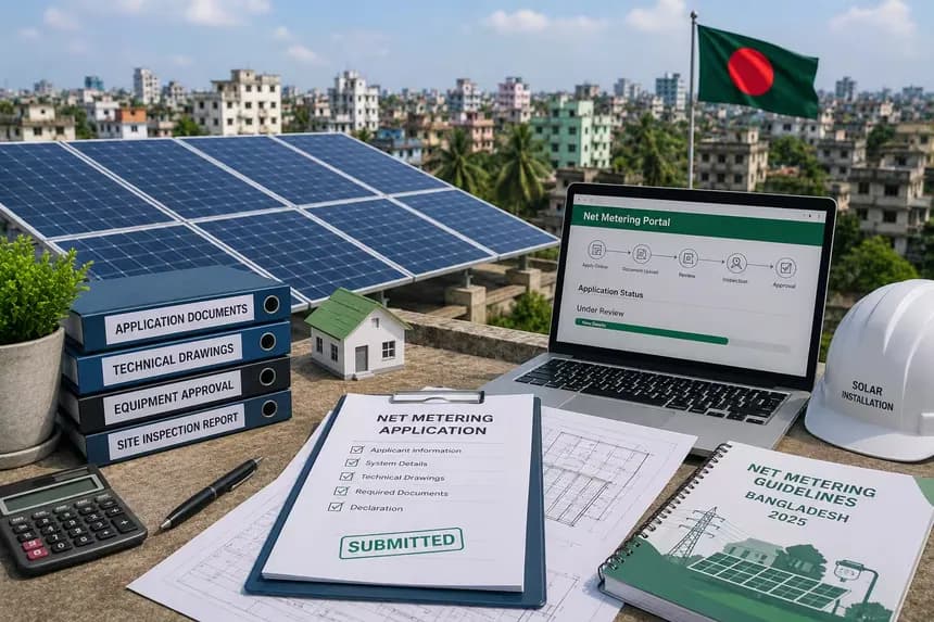 Net metering application process