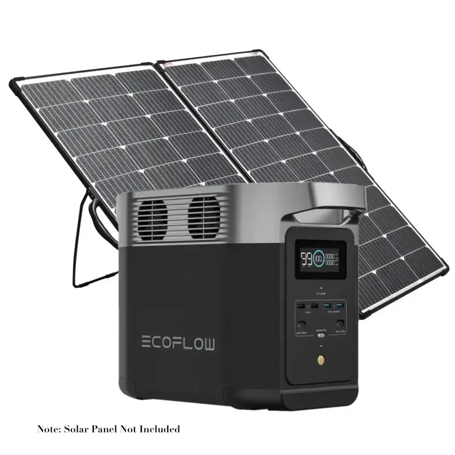 product_14625_main EcoFlow DELTA 2 Portable Solar Power Station with Expandable Capacity and Fast Charging for Home Backup Power, Camping & RVs - Image 1