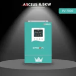 Crown Micro ARCEUS-6.5KW 48V PV-7800W MPPT Solar Inverter